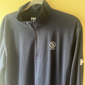 Men’s Navy Helly Hanson Mackinac Island Outfitters 1/4 Zip